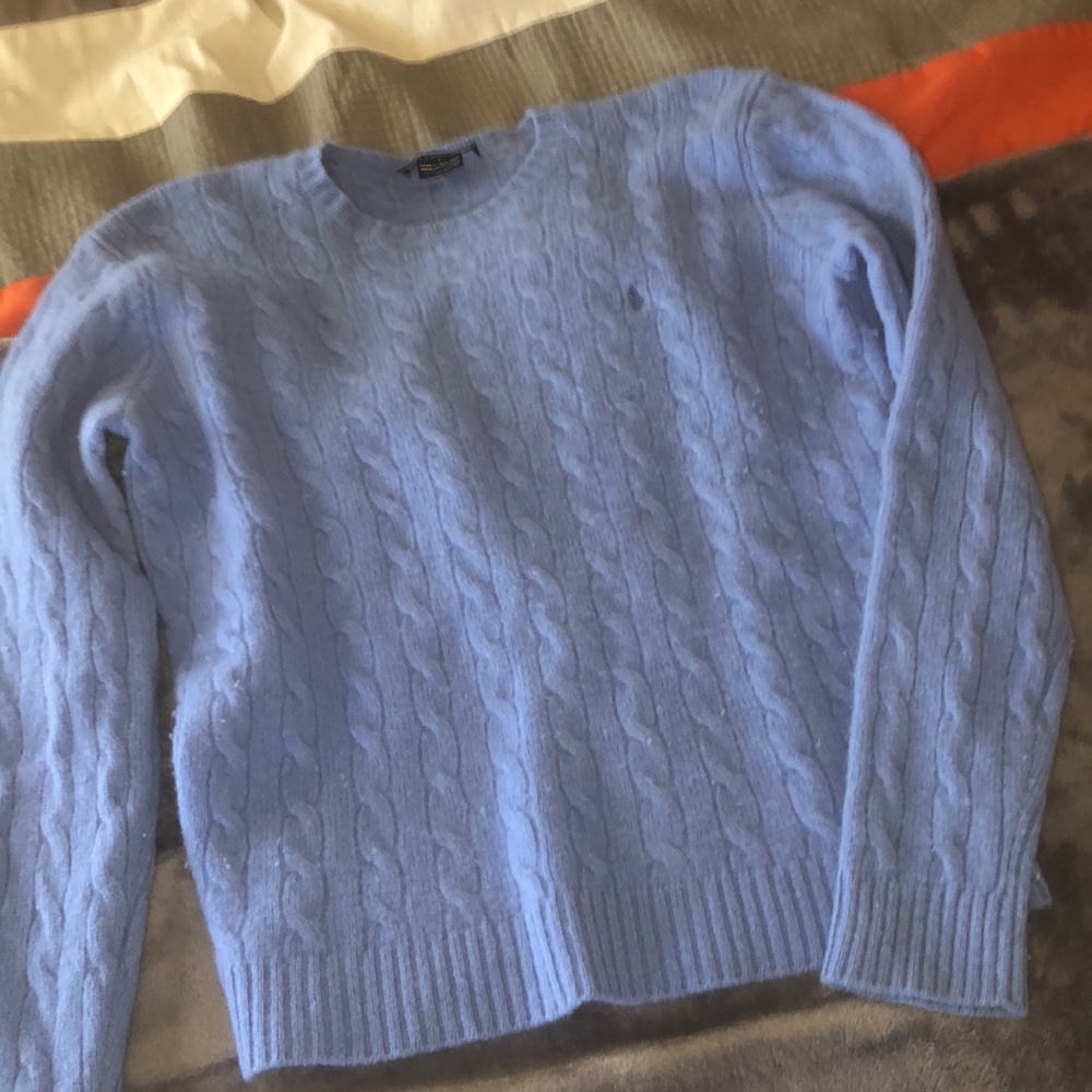 Ralph Lauren Womens Lamb Wool Sweater Large